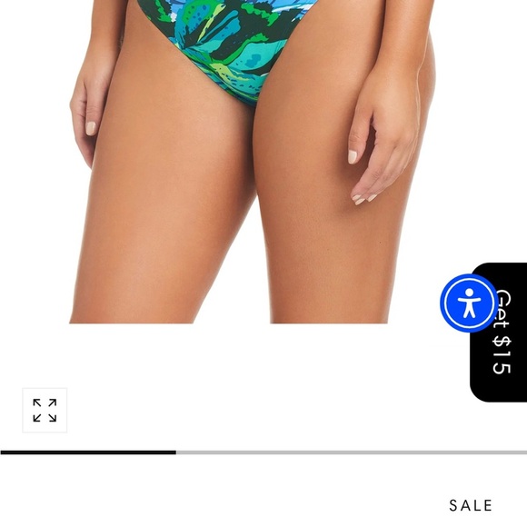 NWT‎ Beyond Control Women's Animal Haven High-Waist Tummy-Control Bikini
Bottoms - Picture 9 of 10